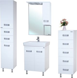 Пенал Bellezza Сиена 35см белый 00000011268